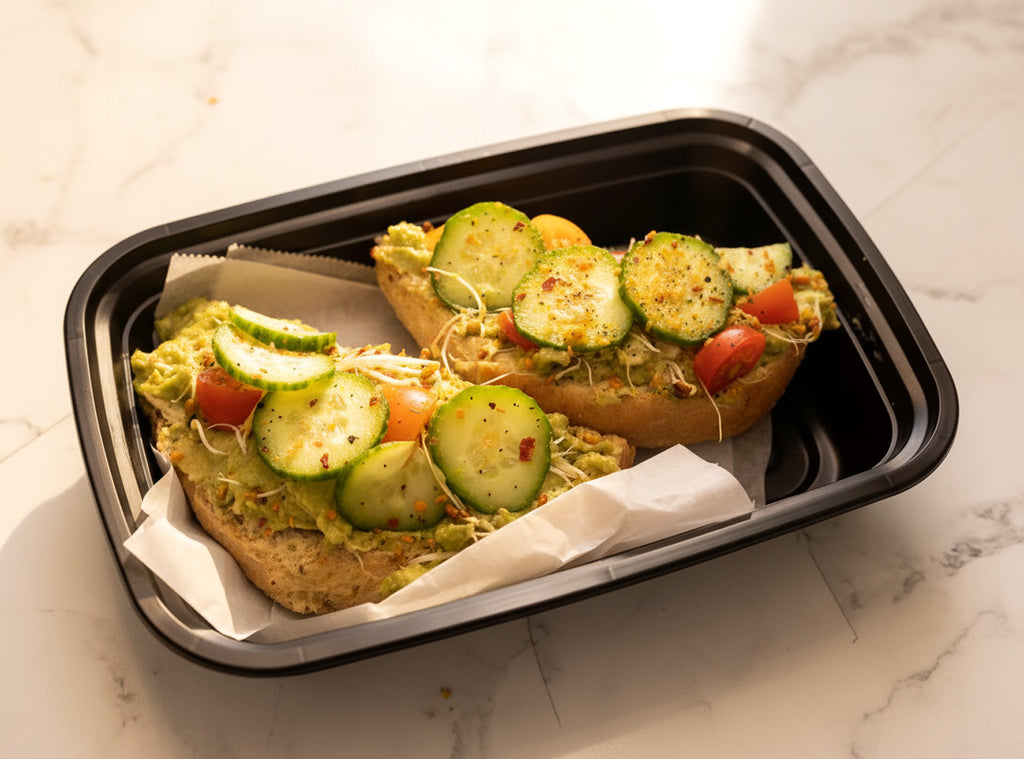 Avocado Hummus Toast