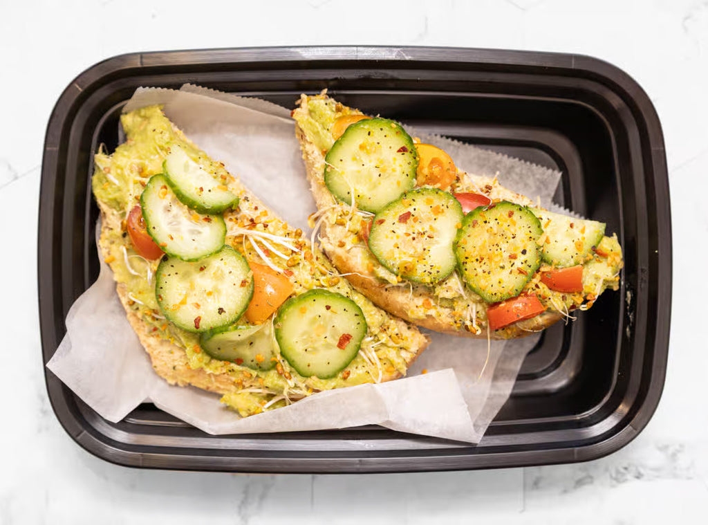 Avocado Hummus Toast